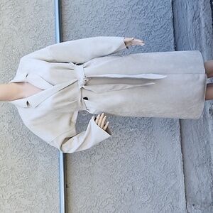 Truth By Rrpublic Women's Beige Trench Coat Size Small